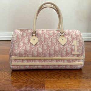 Christian Dior Trotter Canvas Bowling Bag